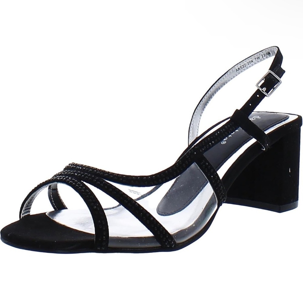 David Tate Wed Black Size 7 Narrow Suede